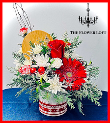 Candy Land Christmas From The Flower Loft, your florist in Wilmington, IL